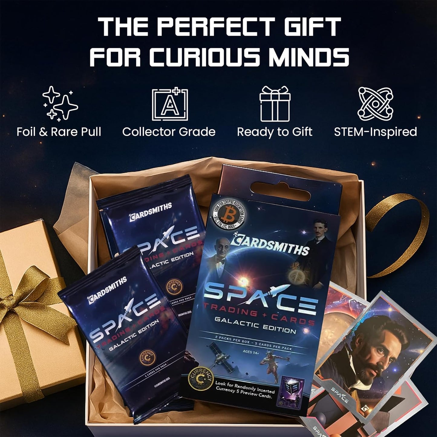 Cardsmiths Currency Space: Galactic Edition Trading Cards Collector Box 840282629175 at King Card Canada