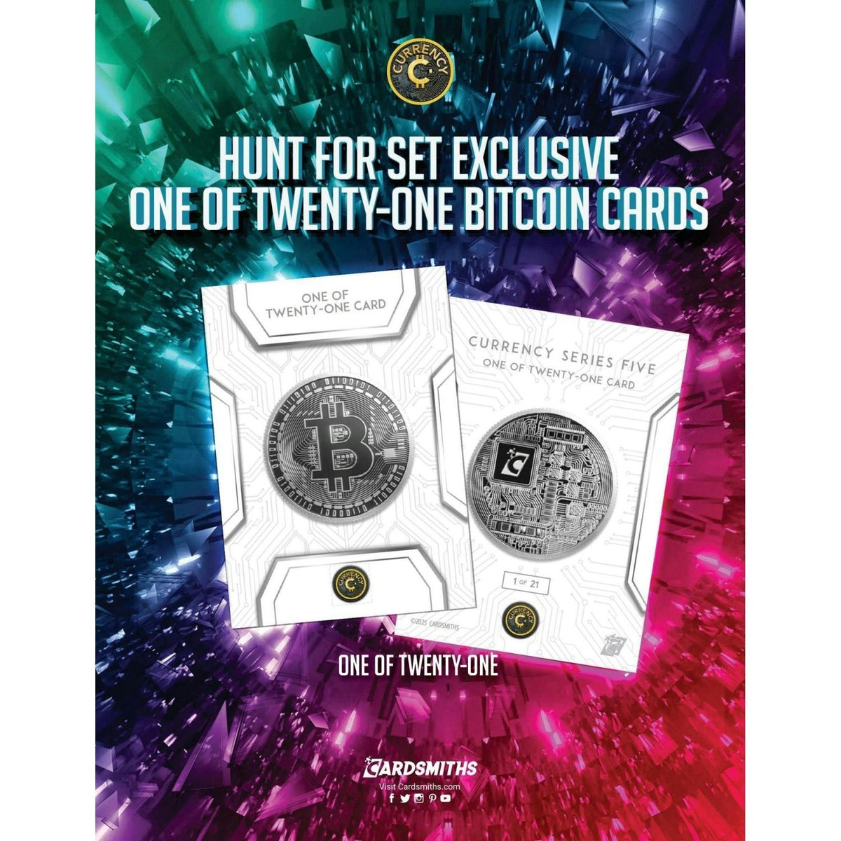 Cardsmiths Currency Trading Cards Series 5 Mega Box 840282637767 at King Card Canada