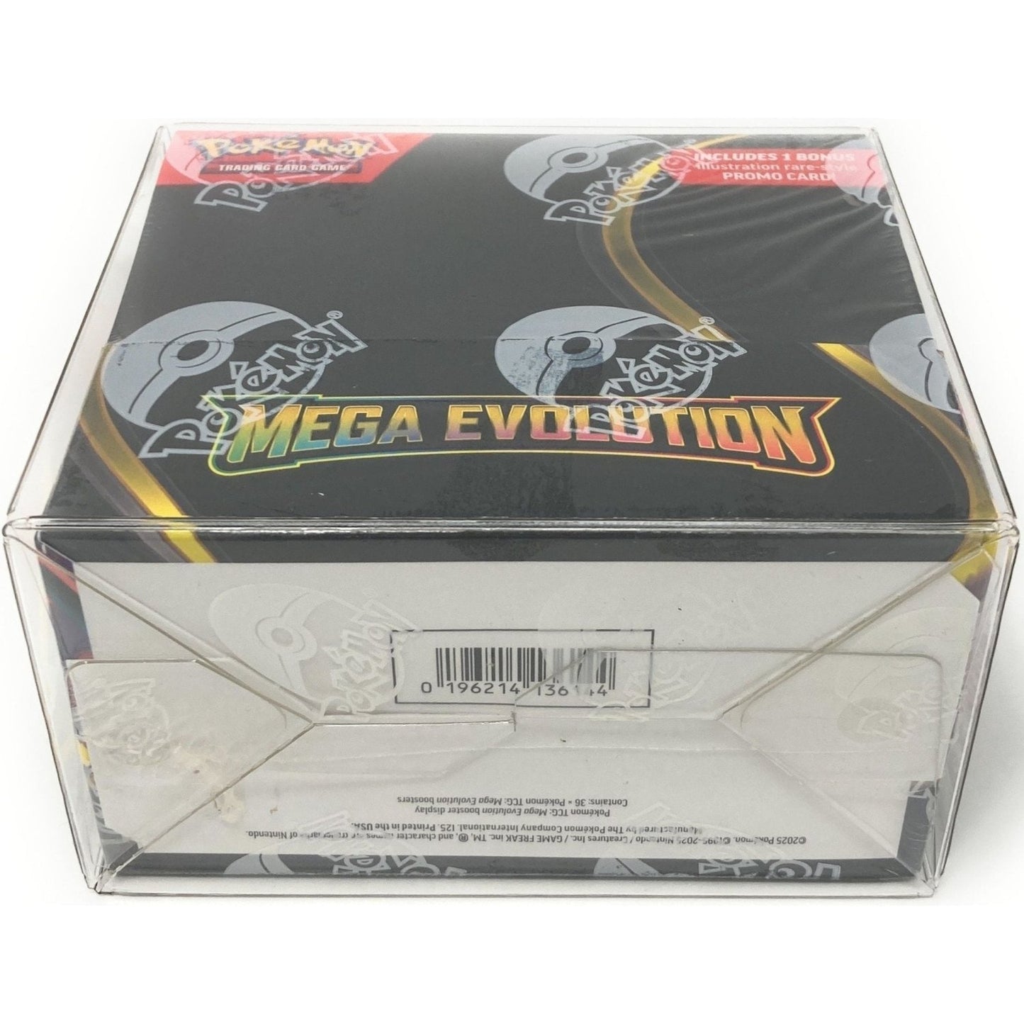 Clear Plastic Protector Case for Pokemon Booster Box with UV Protection at King Card Canada