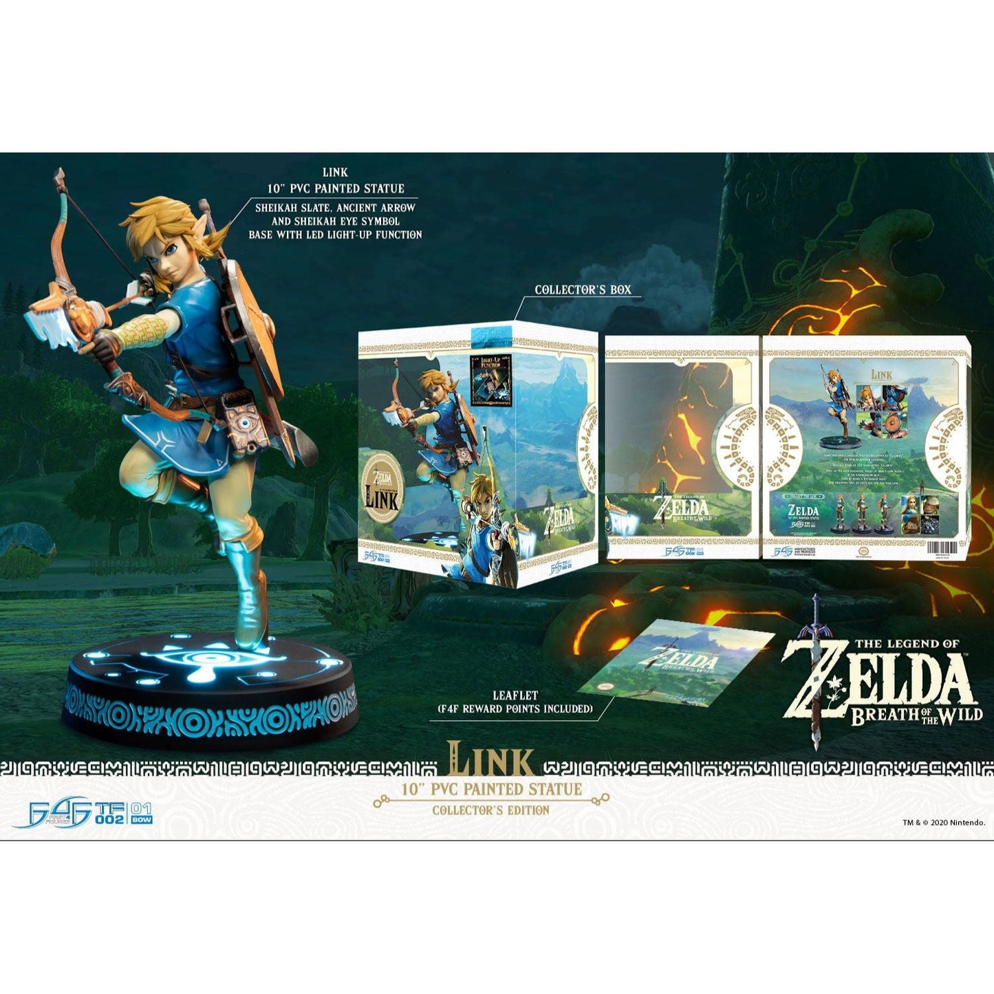 First 4 Figures Zelda Breath of the Wild Link (Collector's Edition) 5060316622520 at King Card Canada