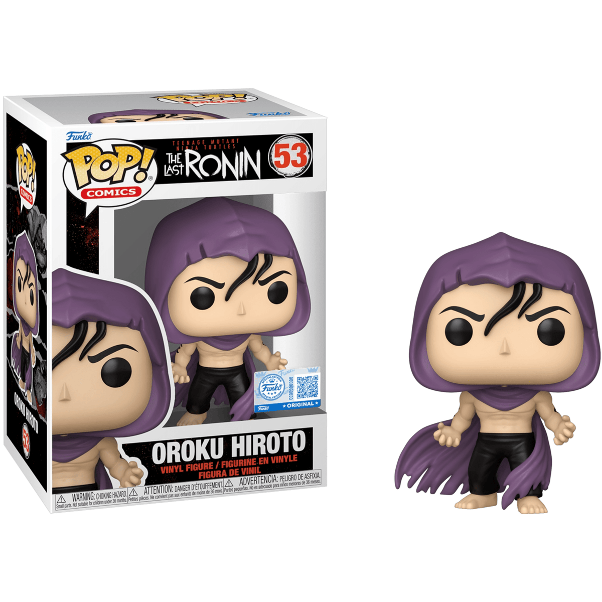Funko POP! Comics 53 (Teenage Mutant Ninja Turtles: The Last Ronin) - Oroku Hiroto (Special Edition) 889698883054