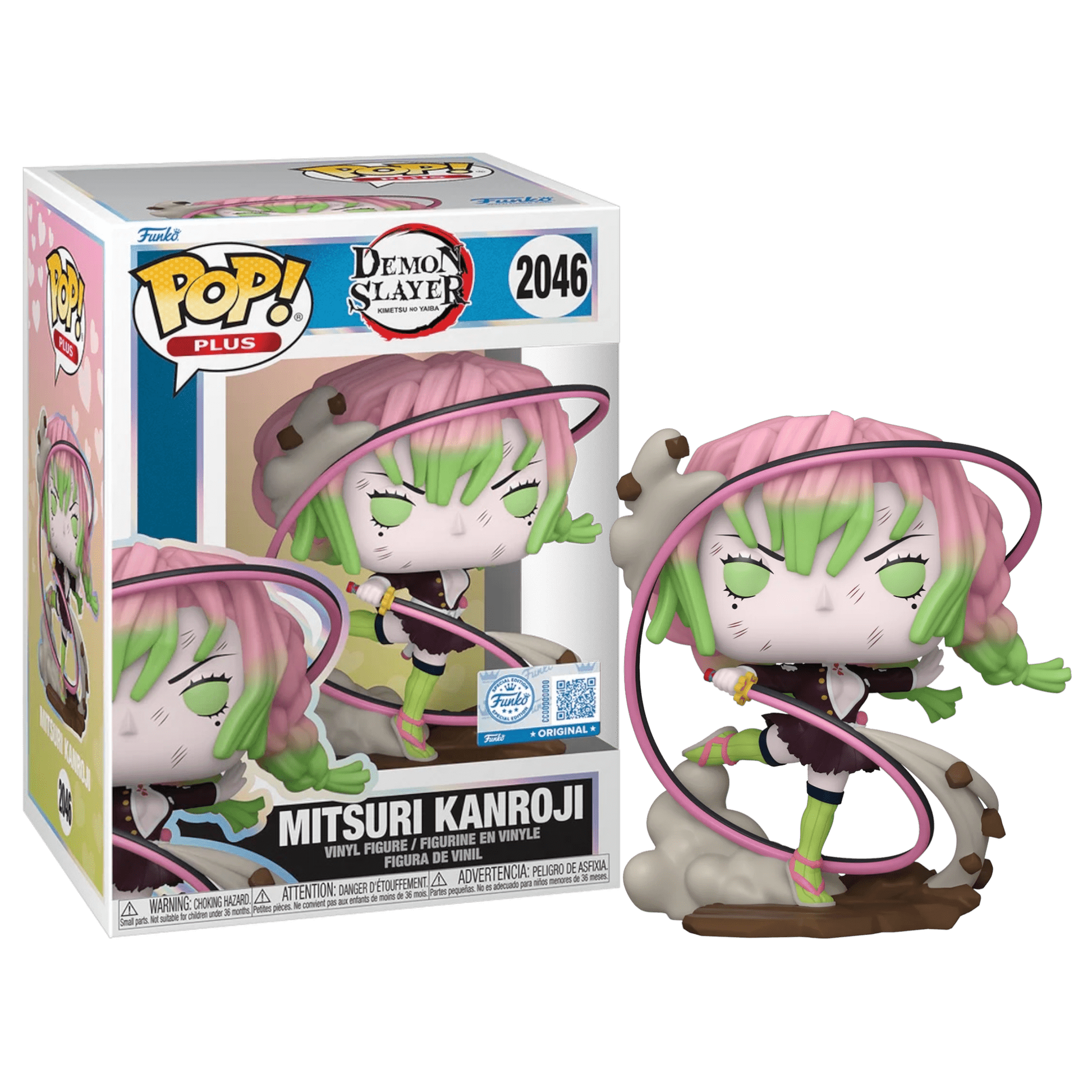 Funko POP! PLUS 2046 (Demon Slayer) - Mitsuri Kanroji (Special Edition) 889698882088 at King Card Canada