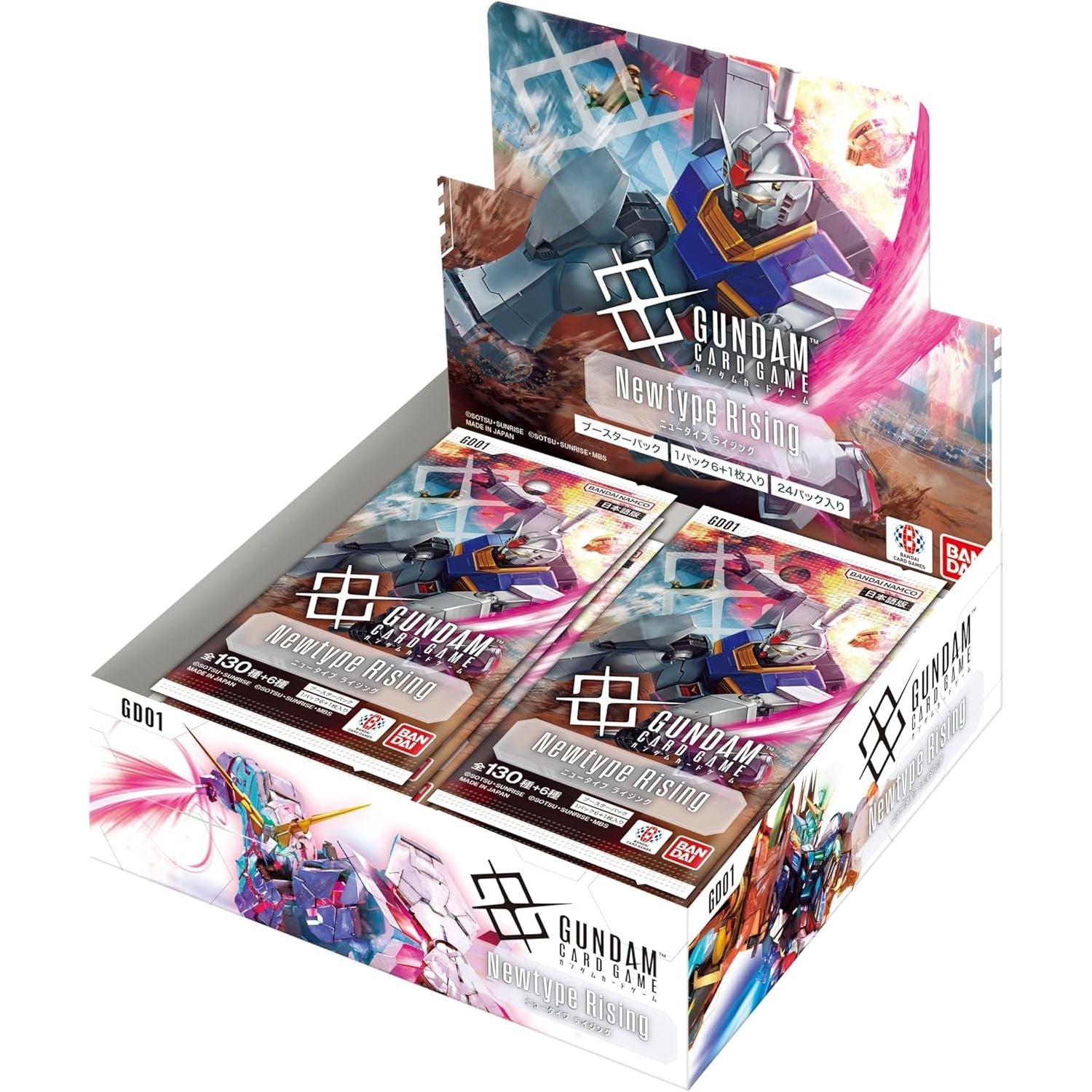 Gundam Card Game - Newtype Rising - GD01 (Japanese) 4582769825279 at King Card Canada