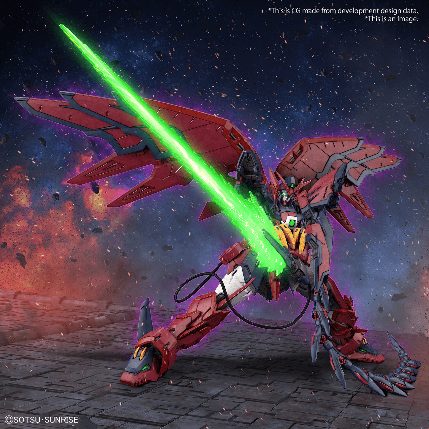 Gundam Epyon - Real Grade Gunpla Model 38 (RG 1/144 Scale) 4573102654427 at King Card Canada