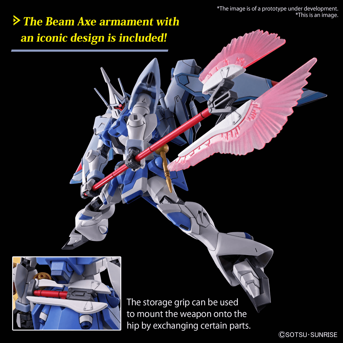 GYAN Strom (Agnes Giebenrath Custom) - Cosmic Era 249 Gunpla Model (HG 1/144 Scale) 4573102663078 at King Card Canada