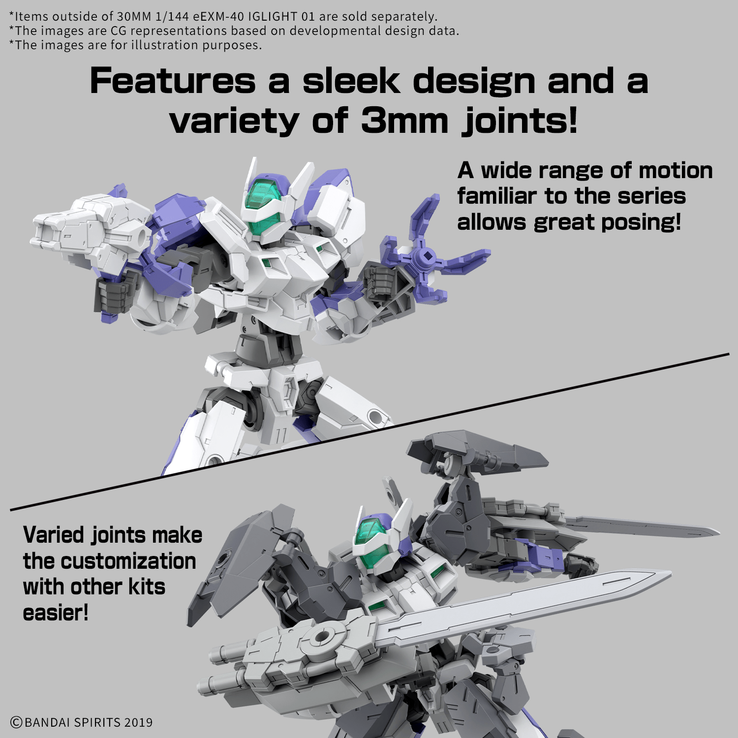 IGLIGHT 01 - 30 Minute Missions Gunpla Model 71 (30MM 1/144 Scale) 4573102686930 at King Card Canada