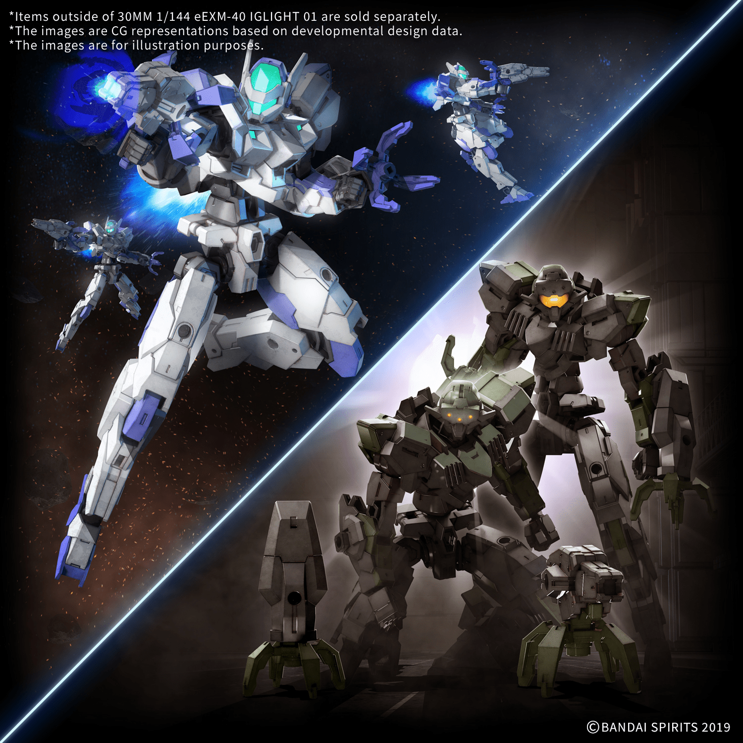 IGLIGHT 01 - 30 Minute Missions Gunpla Model 71 (30MM 1/144 Scale) 4573102686930 at King Card Canada