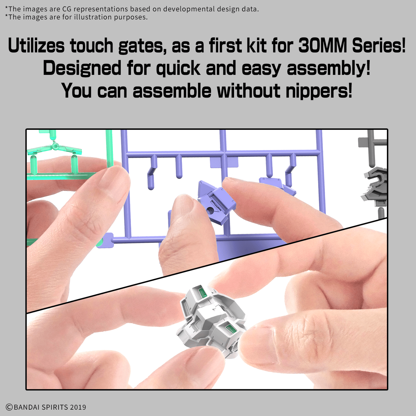 IGLIGHT 01 - 30 Minute Missions Gunpla Model 71 (30MM 1/144 Scale) 4573102686930 at King Card Canada