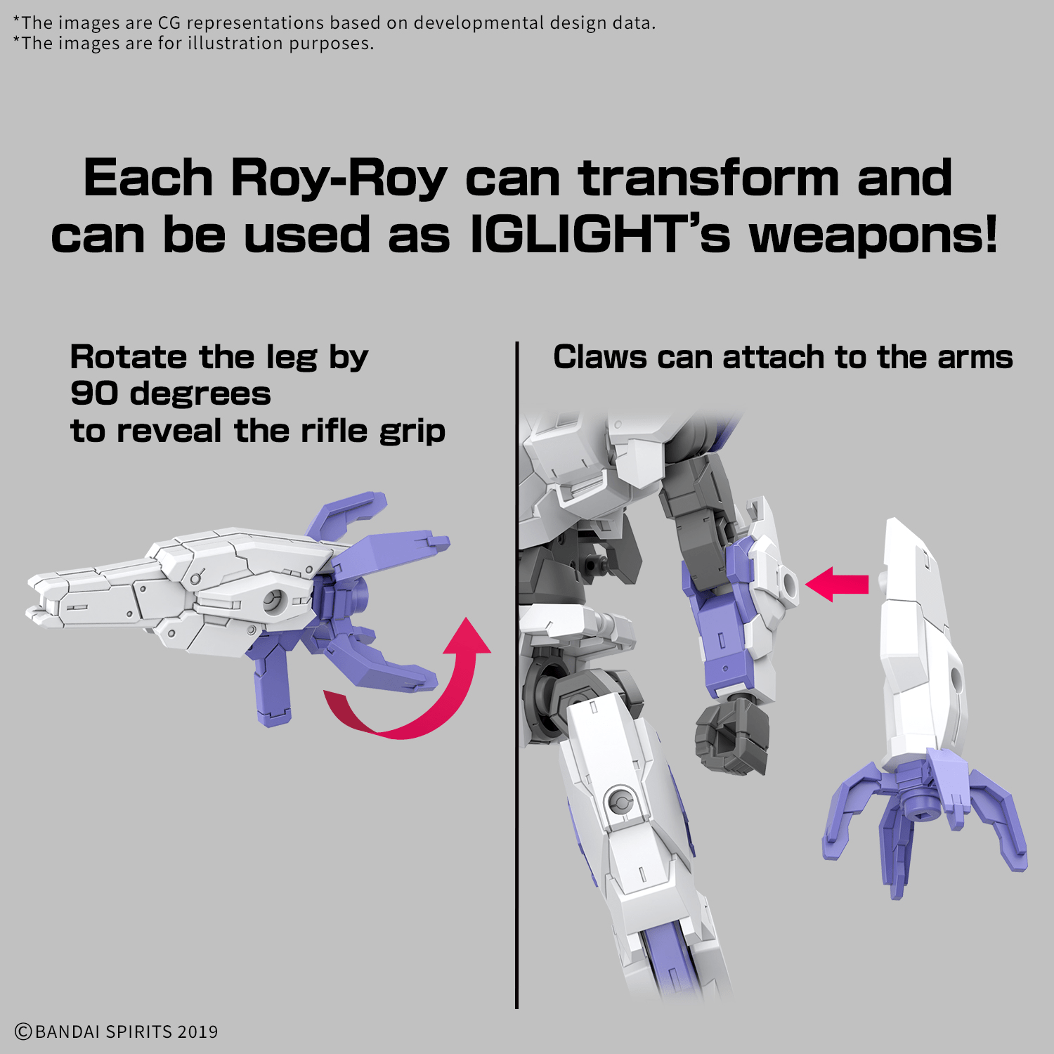 IGLIGHT 01 - 30 Minute Missions Gunpla Model 71 (30MM 1/144 Scale) 4573102686930 at King Card Canada
