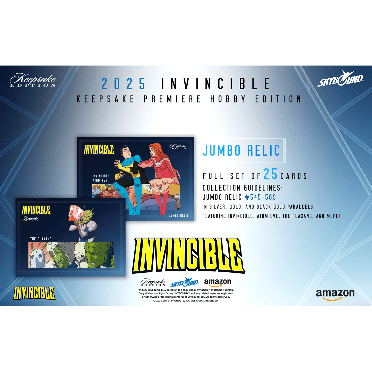 Invincible Season 1 Keepsake Premiere Hobby Box SPM25KEIN1 at King Card Canada