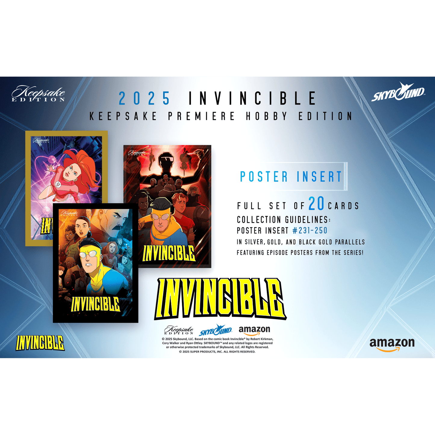 Invincible Season 1 Keepsake Premiere Hobby Box SPM25KEIN1 at King Card Canada