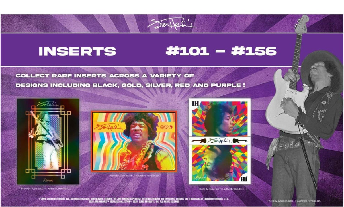 Jimi Hendrix 2025 Keepsake Premiere Collection Hobby Box 199284064478 at King Card Canada