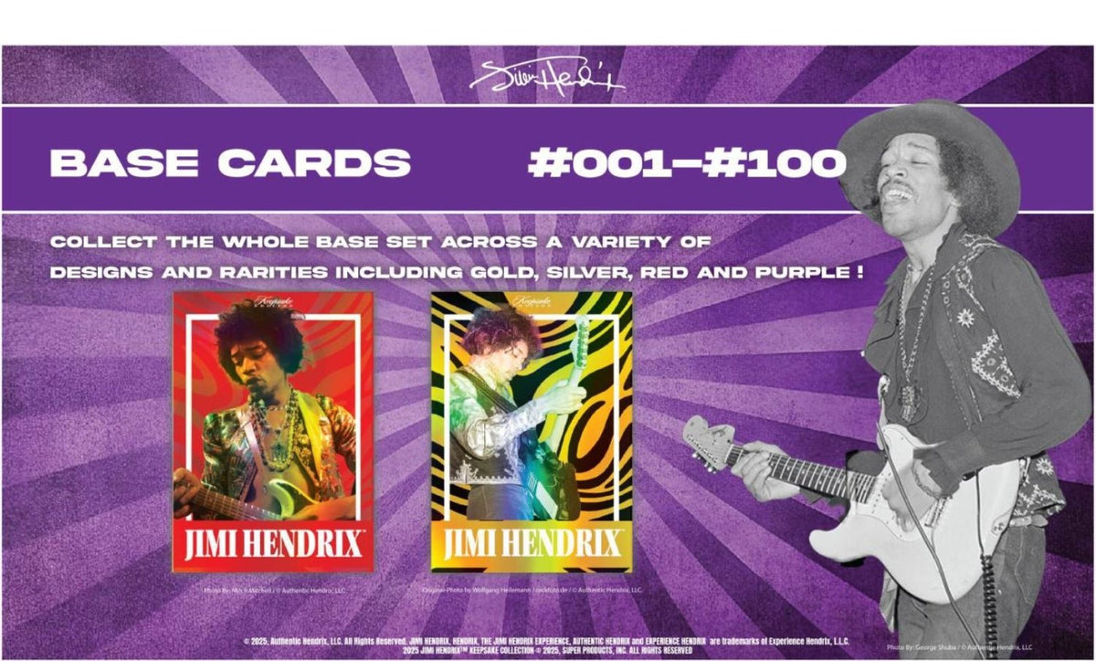 Jimi Hendrix 2025 Keepsake Premiere Collection Hobby Box 199284064478 at King Card Canada