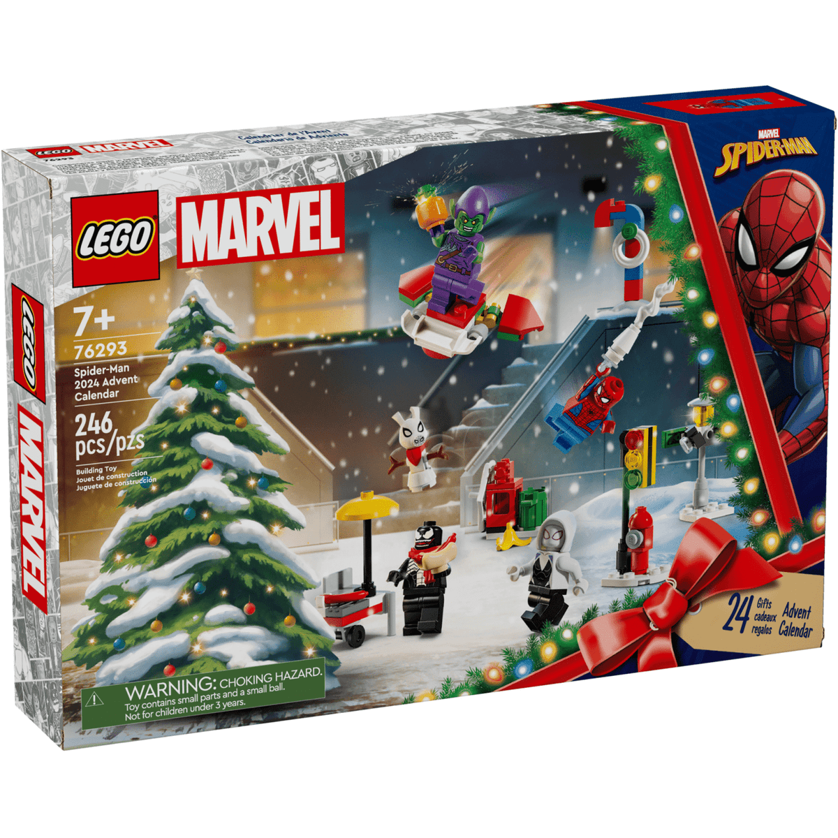 LEGO Marvel Spider - Man Advent Calendar 2024 873419390552 at King Card Canada