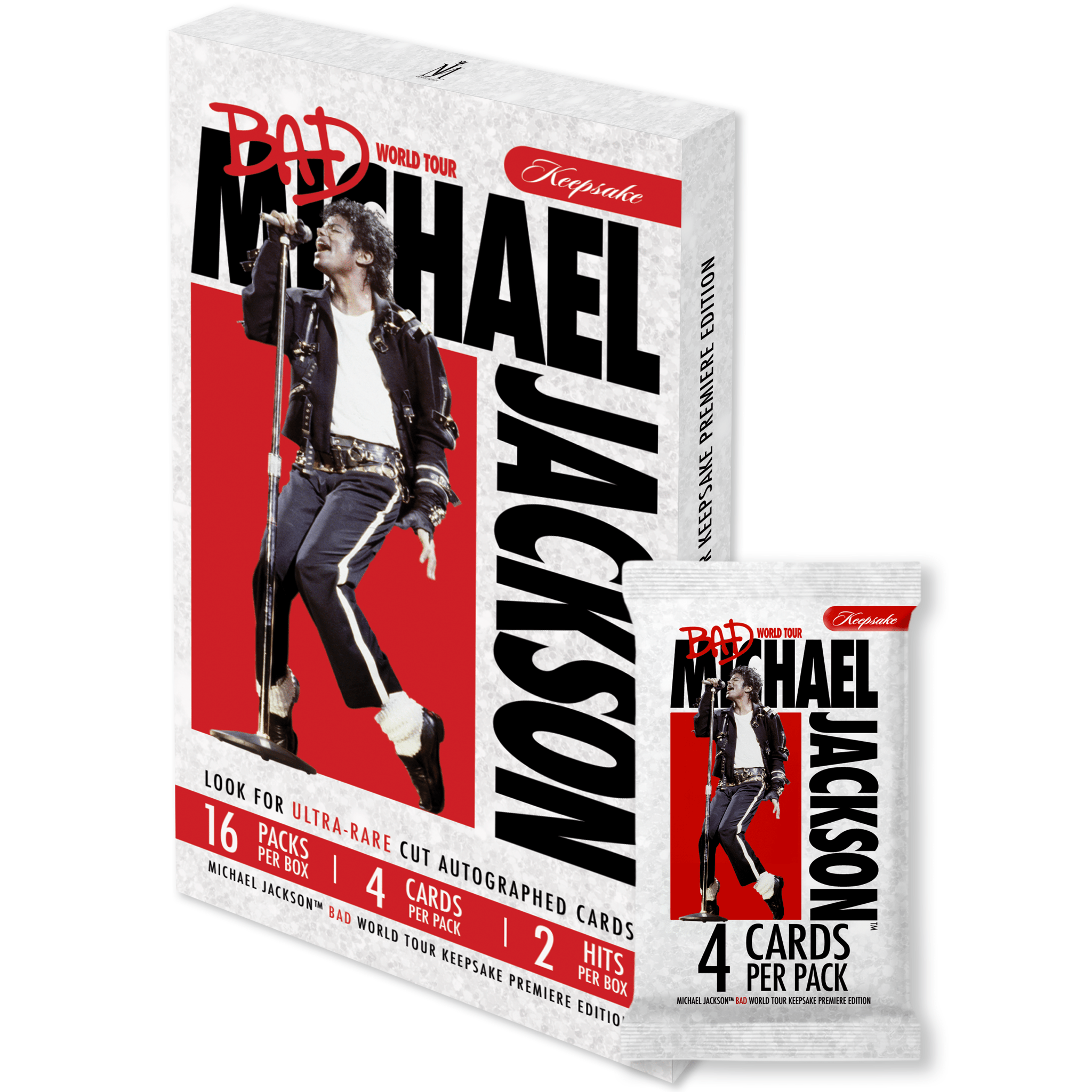 Michael Jackson Bad World Tour Keepsake Premiere Collection Hobby