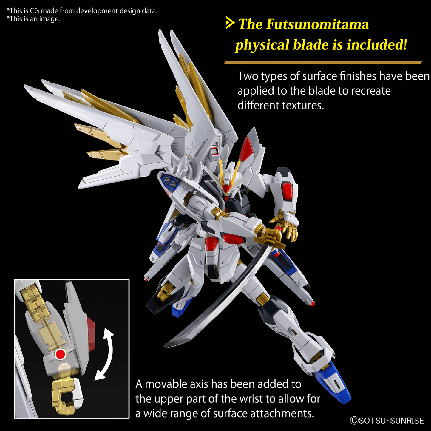 Mighty Strike Freedom Gundam - Cosmic Era 250 Gunpla Model (HG 1/144 Scale) 4573102663849 at King Card Canada
