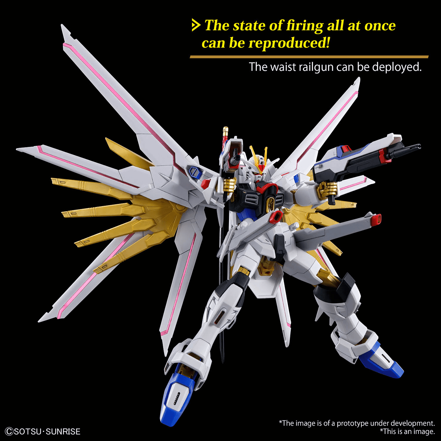 Mighty Strike Freedom Gundam - Cosmic Era 250 Gunpla Model (HG 1/144 Scale) 4573102663849 at King Card Canada