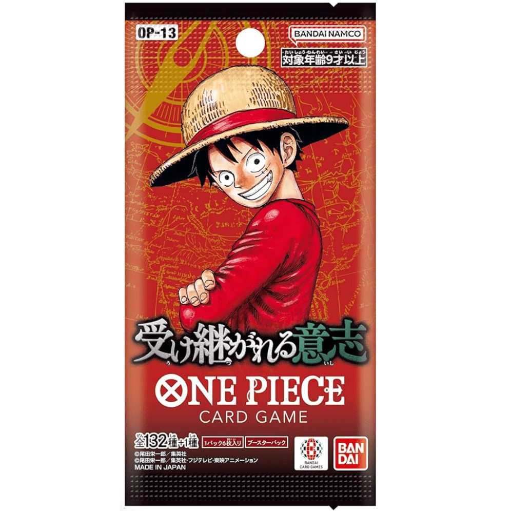 One Piece TCG - Carrying on His Will - OP - 13 (Japanese) 4582769865213 at King Card Canada