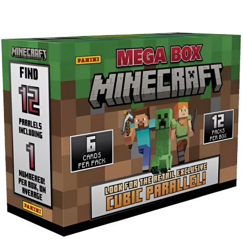 Panini Minecraft 15th Anniversary Trading Card Mega Box at King Card Canada