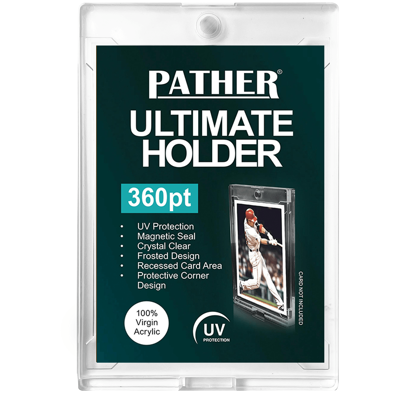 Pather Ultimate Holder - Magnetic Acrylic Card Holder (Multiple Sizes Available) 647535992266 at King Card Canada