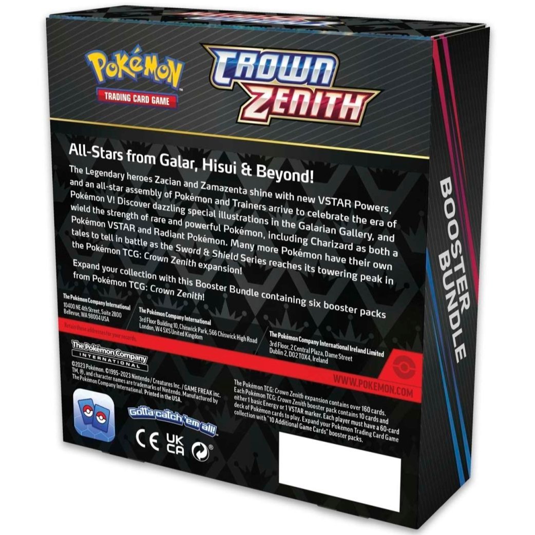 Pokemon Crown Zenith Booster Bundle at King Card Canada