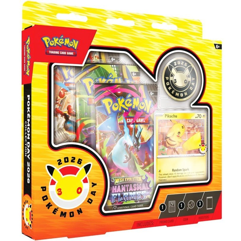 海外限定・新品未開封 30周年 Pokémon Day 2026 3個セット Pokemon Day 2026 Collection – King Card Canada