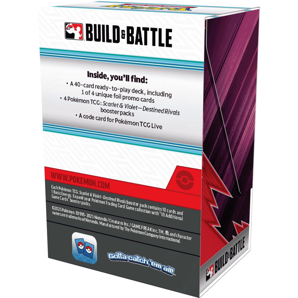 Pokemon Destined Rivals Build & Battle Box 0196214111561 at King Card Canada