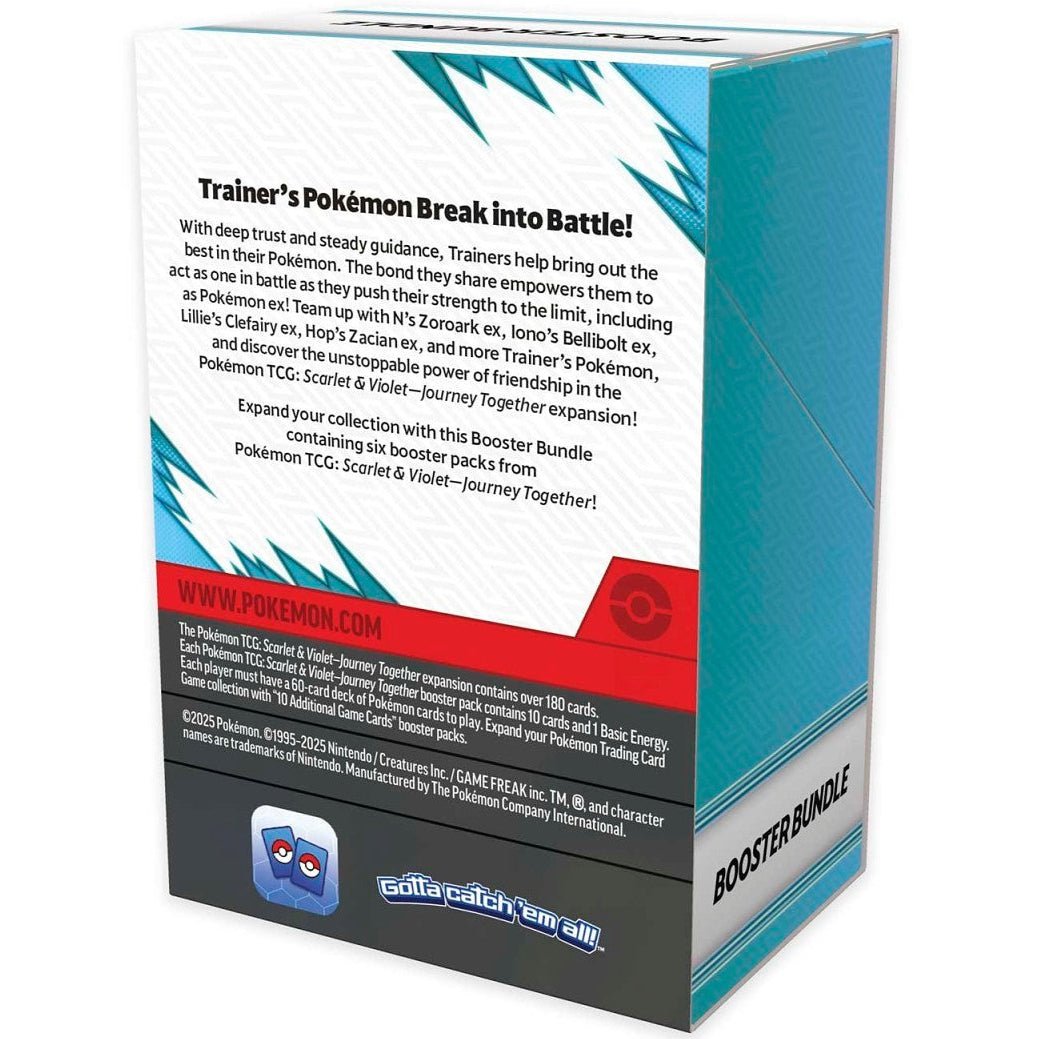 Pokemon Journey Together Booster Bundle 0196214108417 at King Card Canada