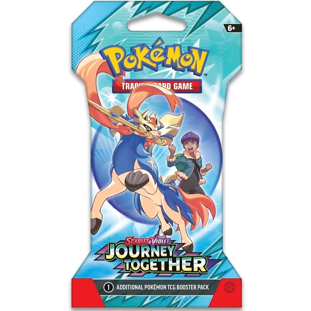 Pokemon Journey Together Sleeved Booster Pack 0196214108264 at King Card Canada