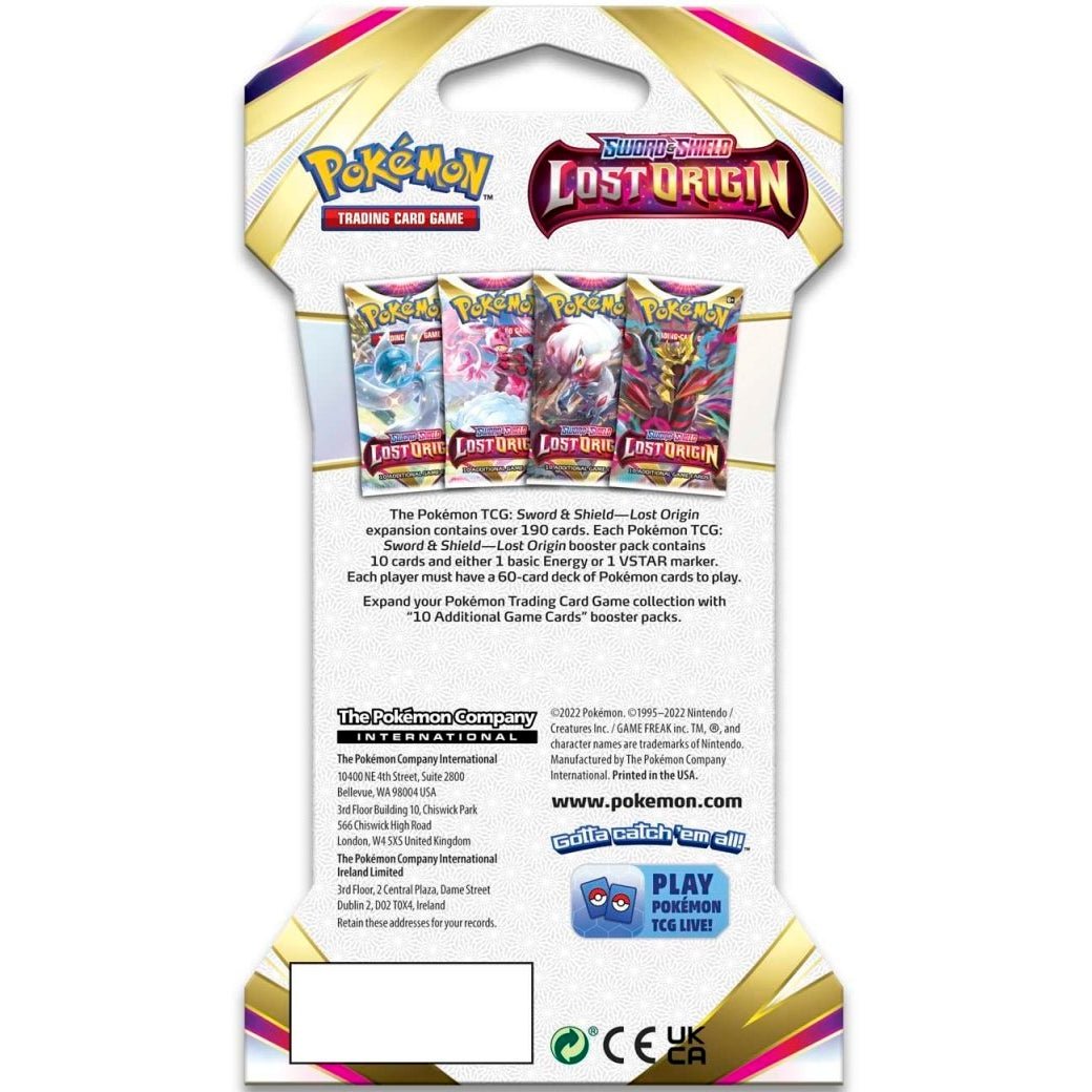 Pokemon Lost Origin Sleeved Booster Pack 0820650850561 at King Card Canada