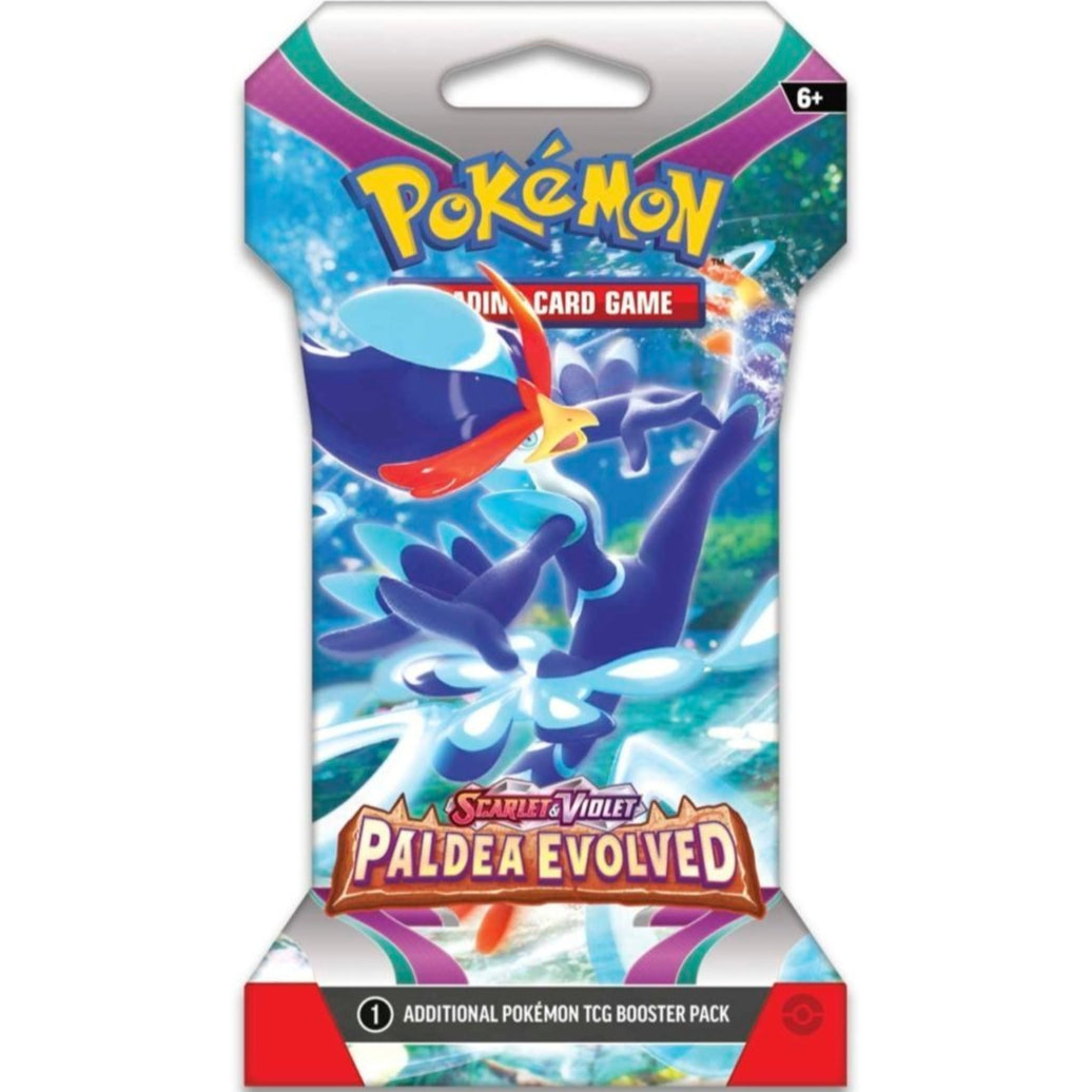 Pokemon Paldea Evolved Sleeved Booster Pack at King Card Canada