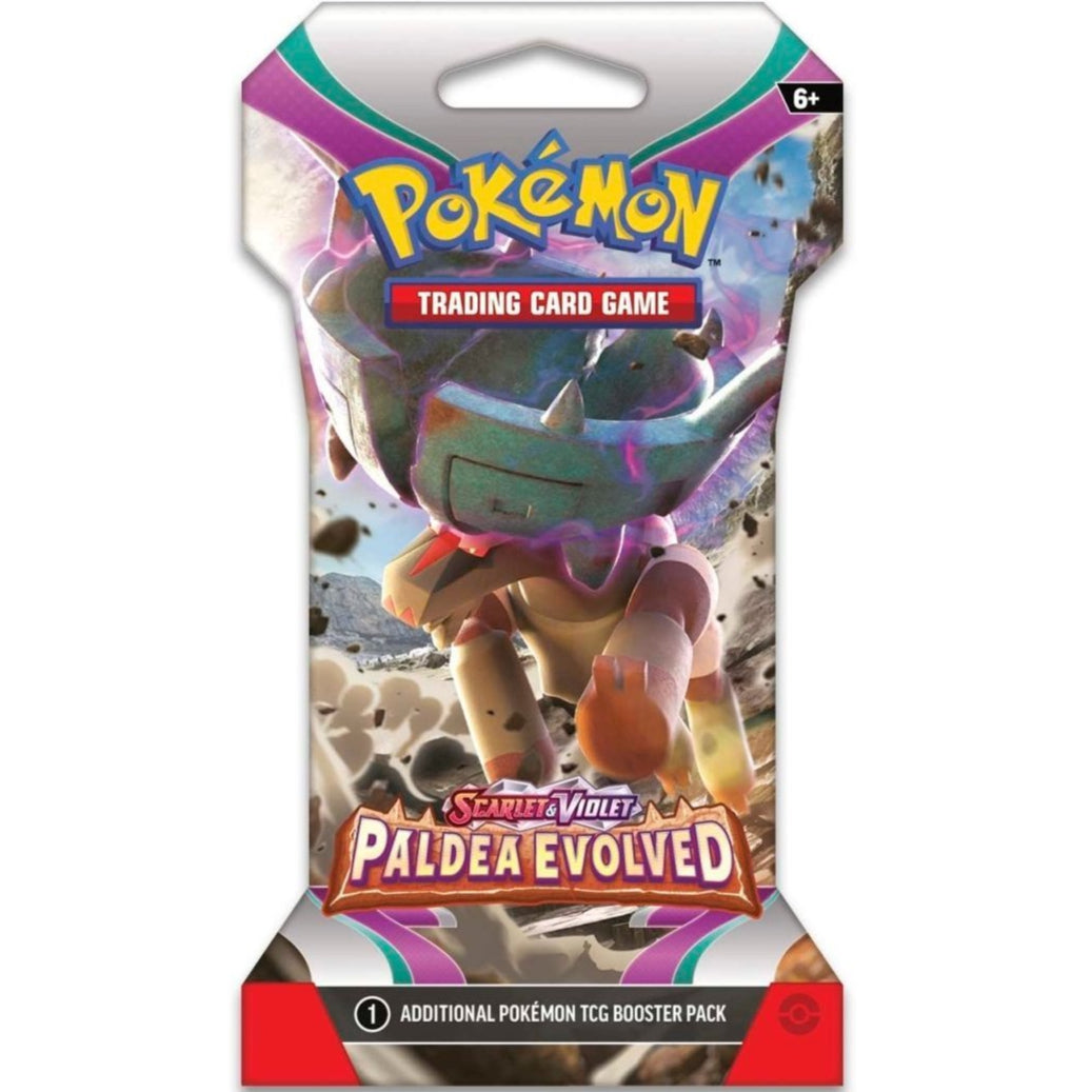 Pokemon Paldea Evolved Sleeved Booster Pack at King Card Canada