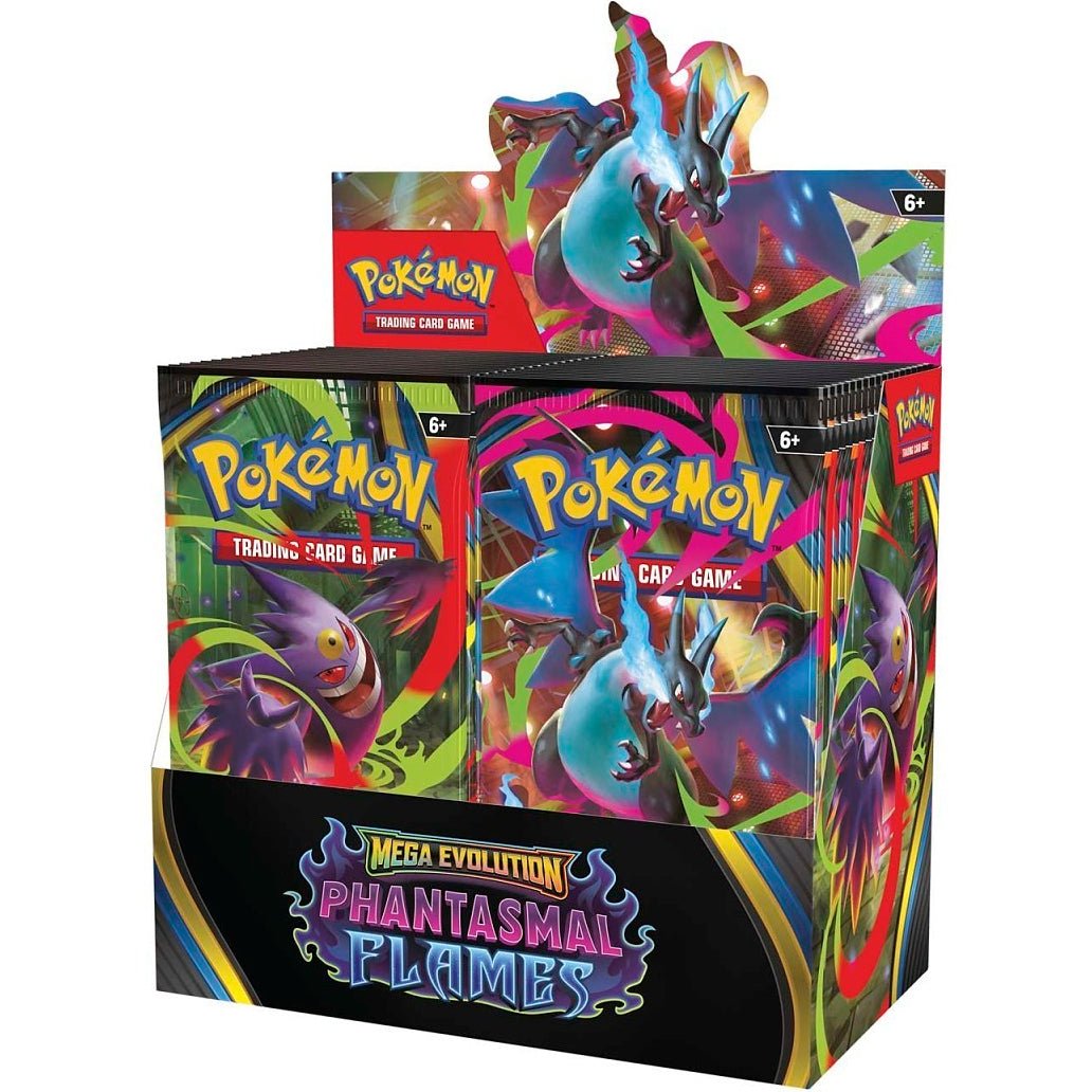 【未開封】海外限定 通常版 Phantasmal Flames ETB Pokemon Phantasmal Flames Booster Box at King Card Canada
