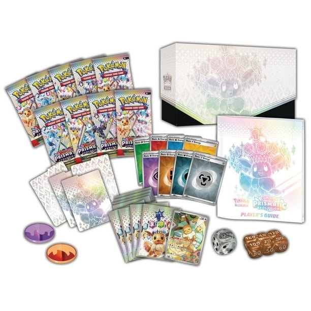 Pokemon Prismatic Evolutions Elite Trainer Box (MINOR DAMAGE) 196214105133 at King Card Canada