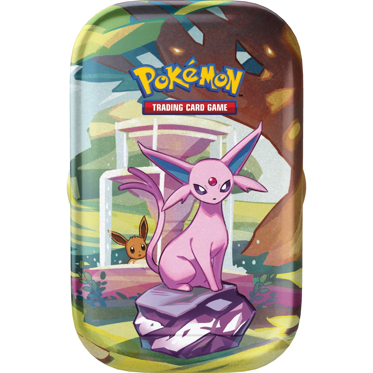 Pokemon Prismatic Evolutions Mini Tins Display Box 0196214118690 at King Card Canada
