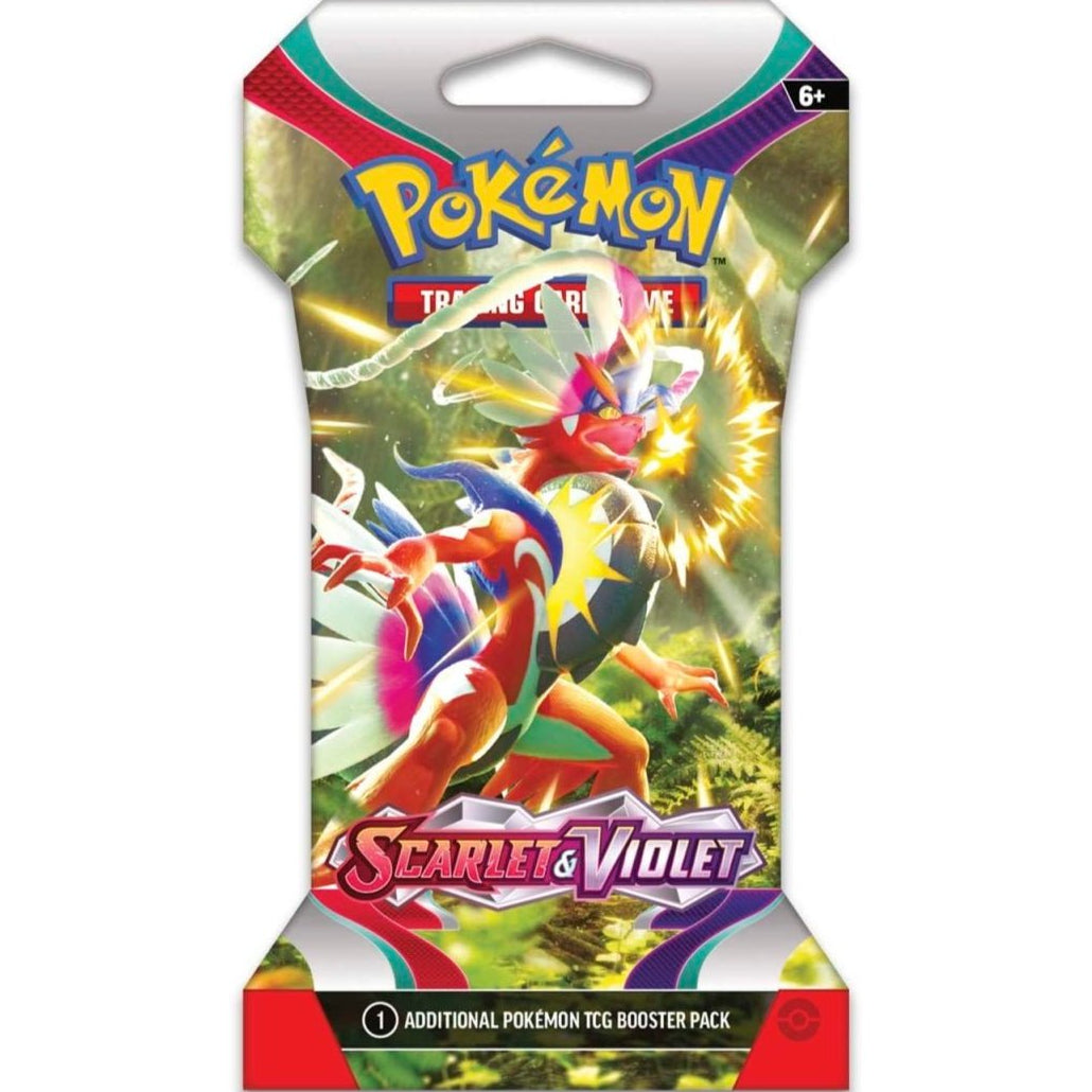Pokemon Scarlet & Violet Base Set Sleeved Booster Pack 0820650853258 at King Card Canada