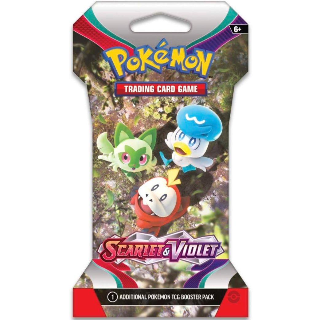 Pokemon Scarlet & Violet Base Set Sleeved Booster Pack 0820650853258 at King Card Canada