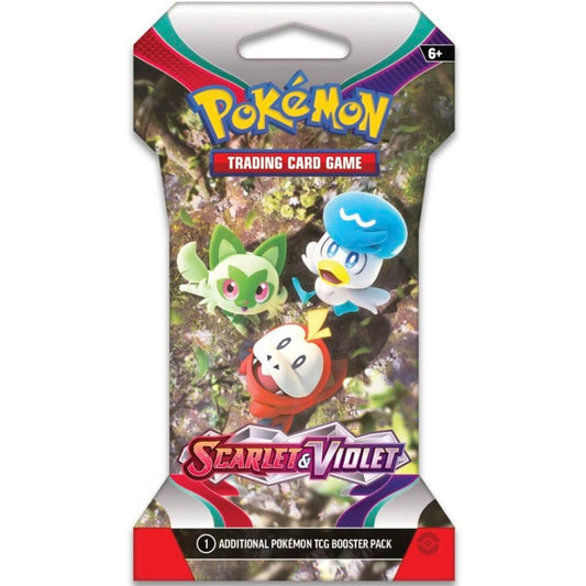 Pokemon Scarlet & Violet Base Set Sleeved Booster Pack 0820650853258 at King Card Canada