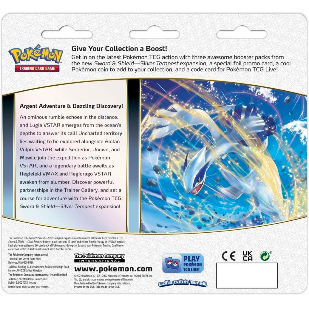 Pokemon Silver Tempest 3 - Pack Blister (Togetic) at King Card Canada