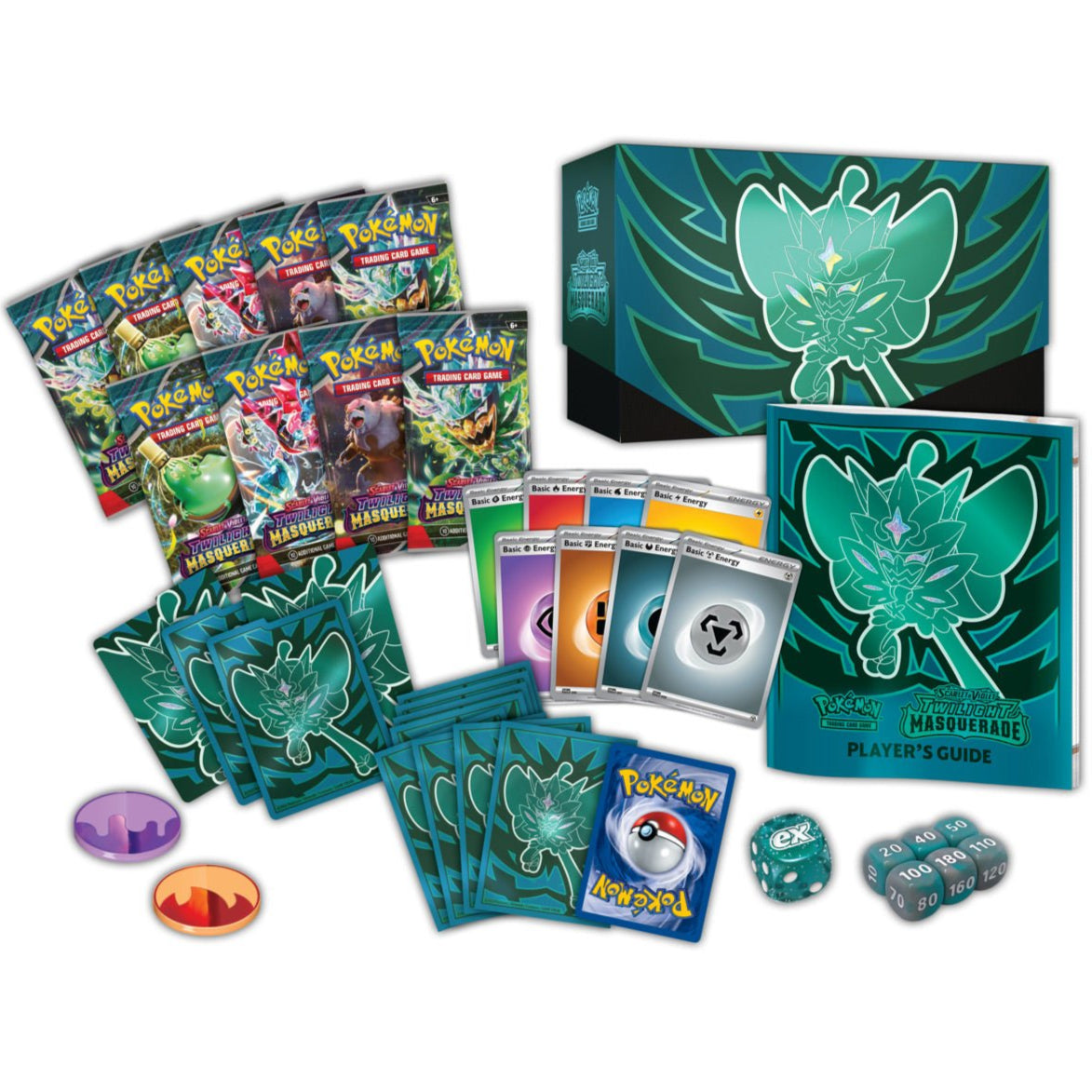 Pokemon Twilight Masquerade Elite Trainer Box at King Card Canada
