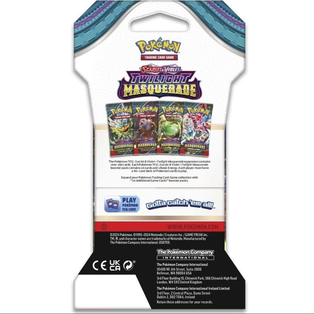 Pokemon Twilight Masquerade Sleeved Booster Pack at King Card Canada