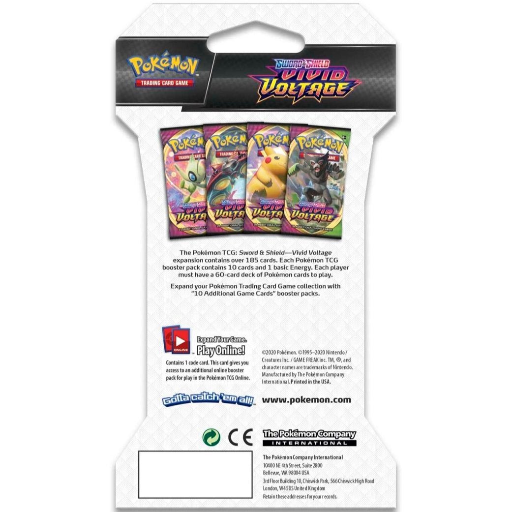Pokemon Vivid Voltage Sleeved Booster Pack 0820650807503 at King Card Canada