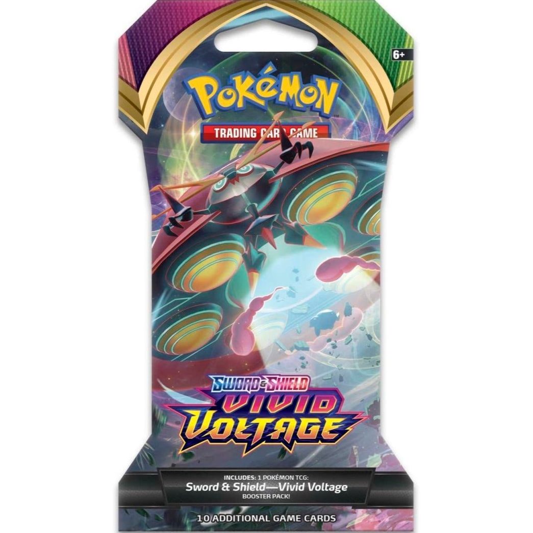 Pokemon Vivid Voltage Sleeved Booster Pack 0820650807503 at King Card Canada