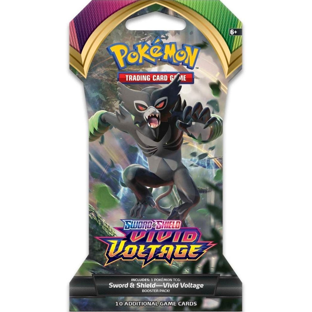 Pokemon Vivid Voltage Sleeved Booster Pack 0820650807503 at King Card Canada