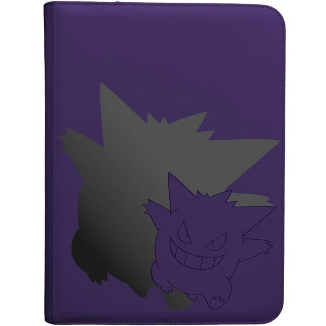 Ultra Pro Elite Series Pokemon Zippered 9 - Pocket PRO - Binder (Gengar) at King Card Canada