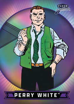 Upper Deck Fleer Brilliants Superman Trading Cards Mega Box 053334446716 at King Card Canada