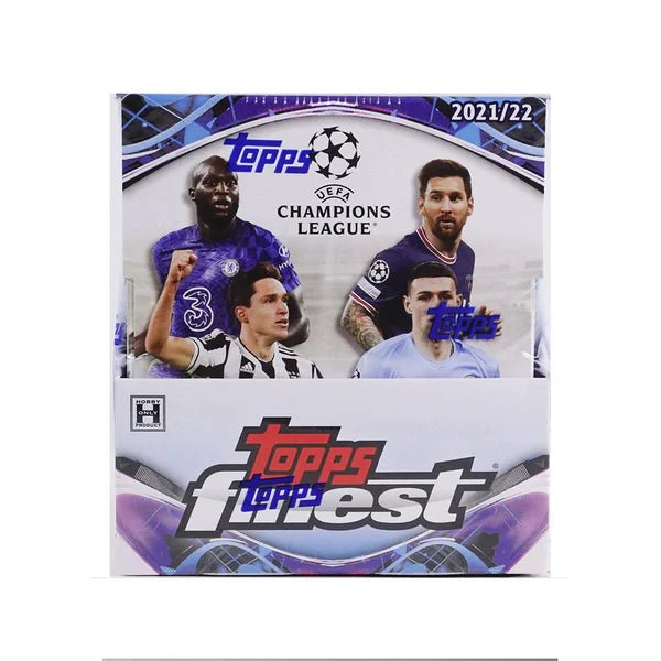 2021 - 22 Topps Finest UEFA Champions League Soccer Master Hobby Box at King Card Canada