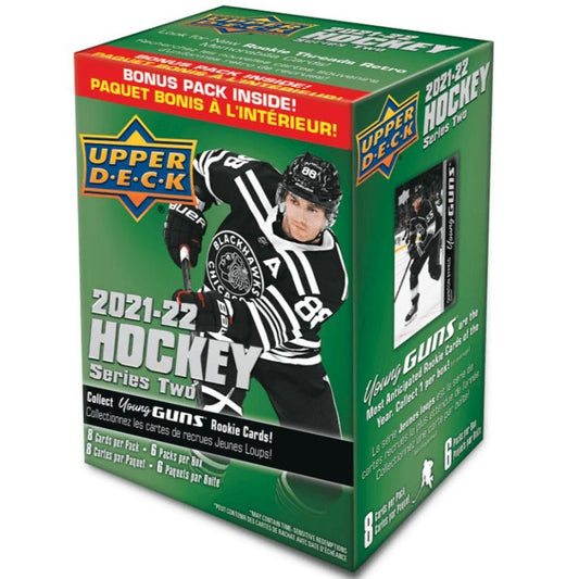 2021 - 22 Upper Deck Series 2 Hockey Blaster Box at King Card Canada