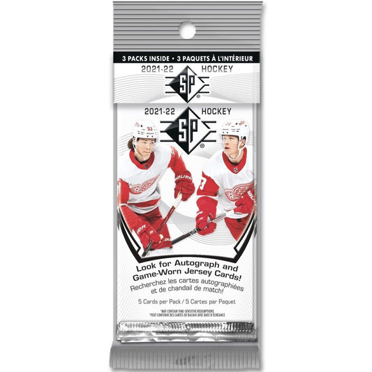 2021 - 22 Upper Deck SP Hockey Hanger Pack at King Card Canada