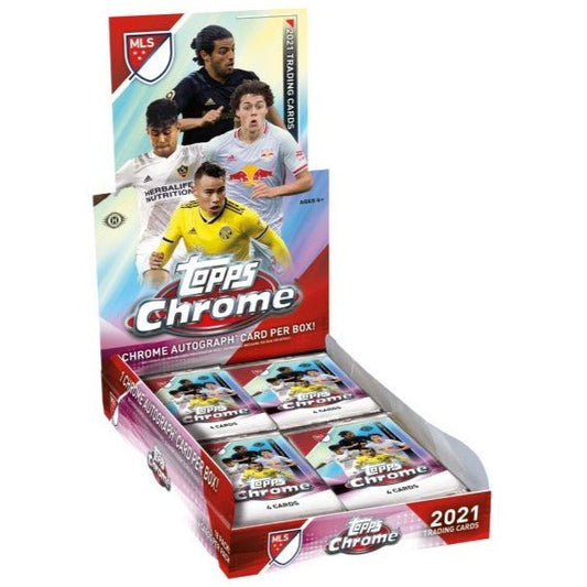 2021 Topps Chrome MLS Soccer Hobby Box at King Card Canada